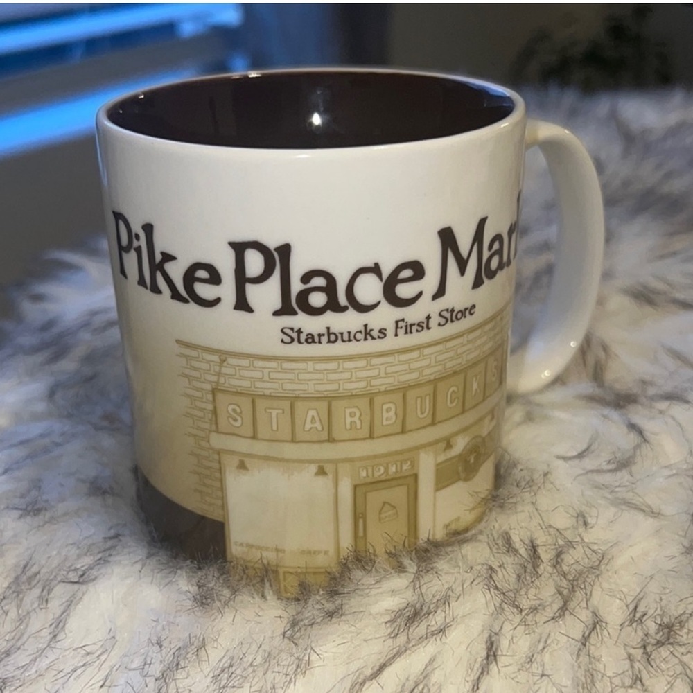 Starbucks Pike Place Market YOU ARE HERE Mug Cup 16oz Collection Series …